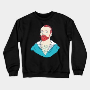 Retro Tattooed Sailor Crewneck Sweatshirt